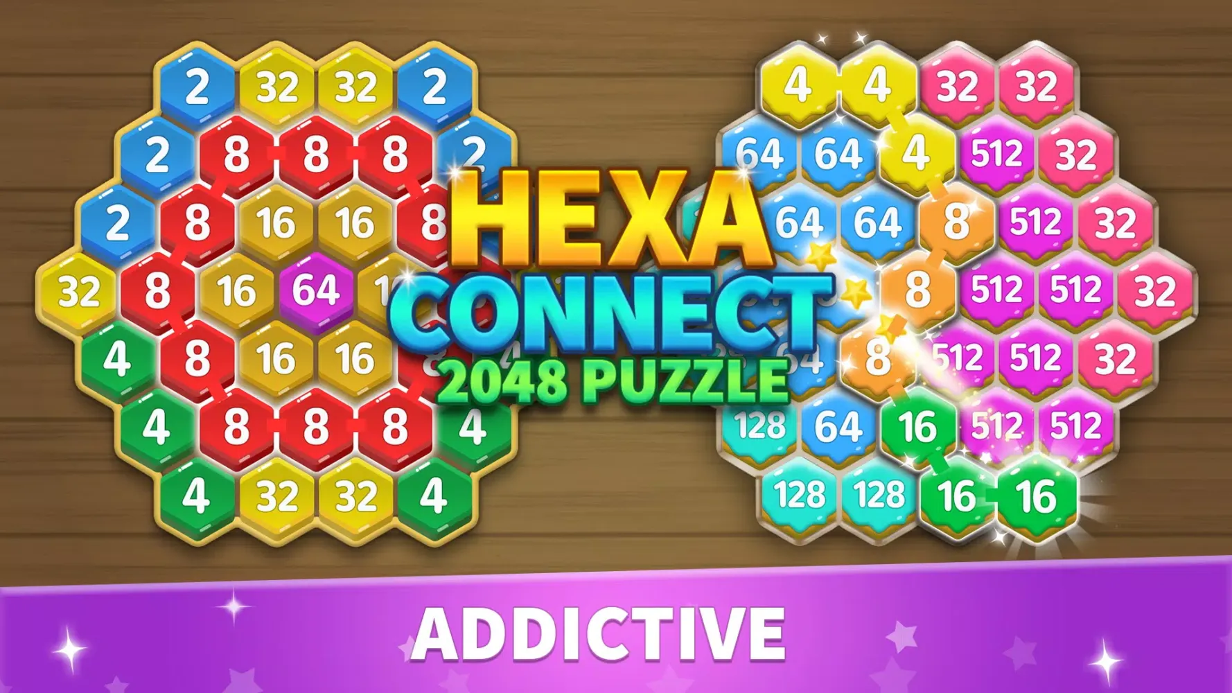 تصاویر Hexa Connect: 2048 Puzzle