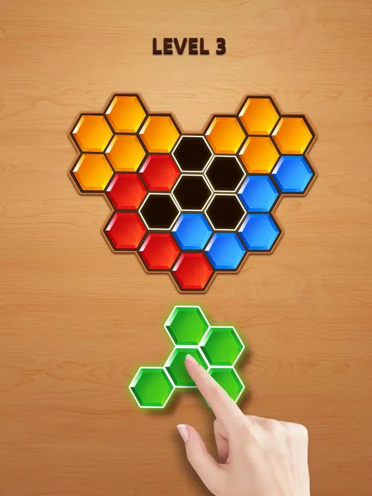Screenshot di Hexa Block: Doctor Care 3D Up iPad 