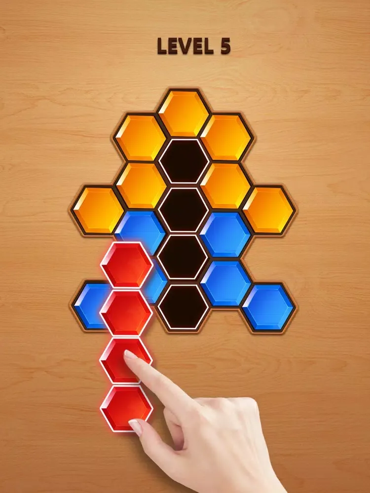 Screenshot di Hexa Block: Doctor Care 3D Up iPad 