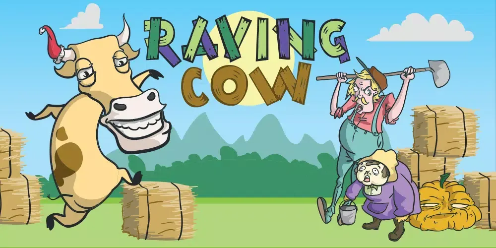 Tangkapan layar Raving Cow