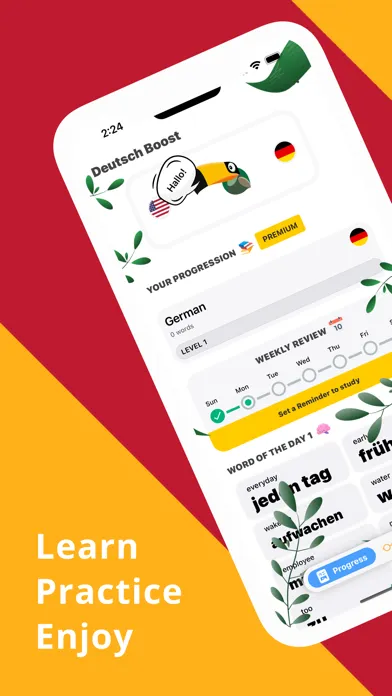 ภาพหน้าจอของ Flashcards - Learn German