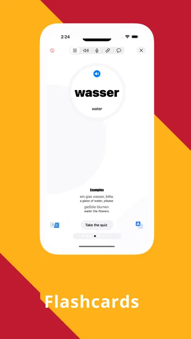 ภาพหน้าจอของ Flashcards - Learn German