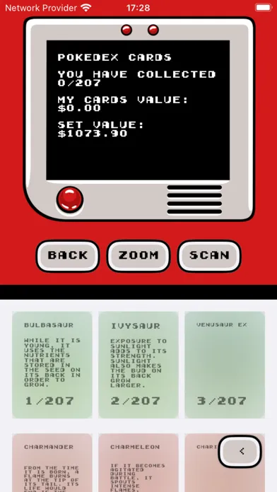 Capturas de pantalla de Dex Cards - TCG Collection