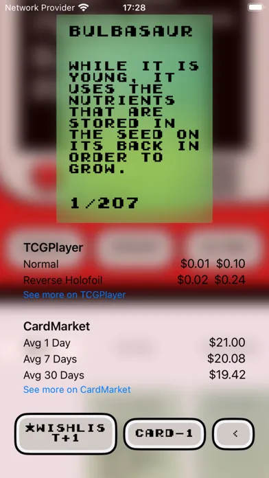 Capturas de pantalla de Dex Cards - TCG Collection