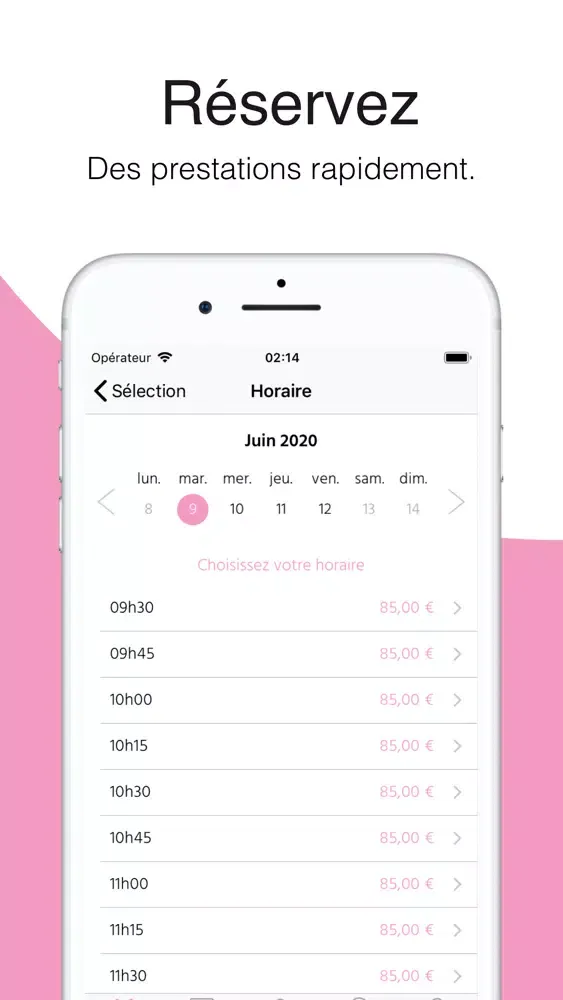 Captures d'écran de HDD HAIRSHOP