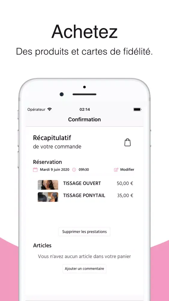 Captures d'écran de HDD HAIRSHOP