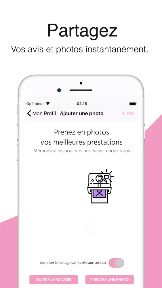 Captures d'écran de HDD HAIRSHOP