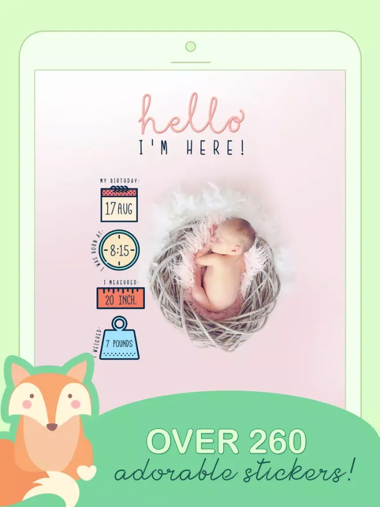 Typic Baby - Pregnancy Milestones iPad  স্ক্রিনশট