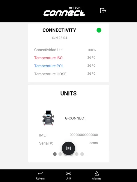 HI-TECH CONNECT iPad  Ekran Görüntüleri