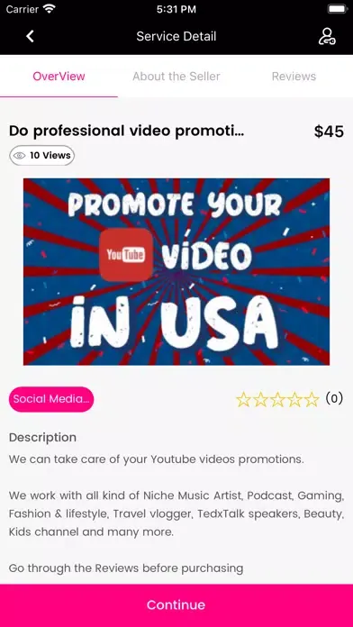 Zrzuty ekranu Fans booster for video creator