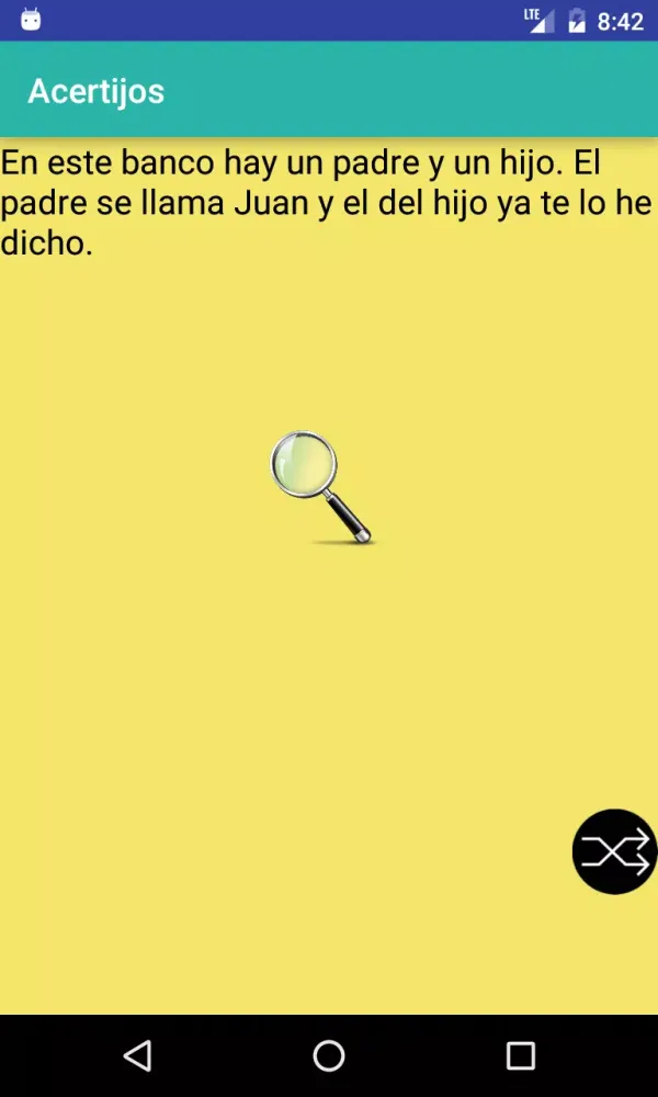Captures d'écran de Acertijos Lógicos