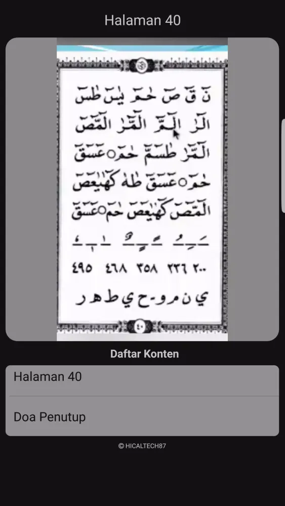 Tangkapan layar Metode Ummi