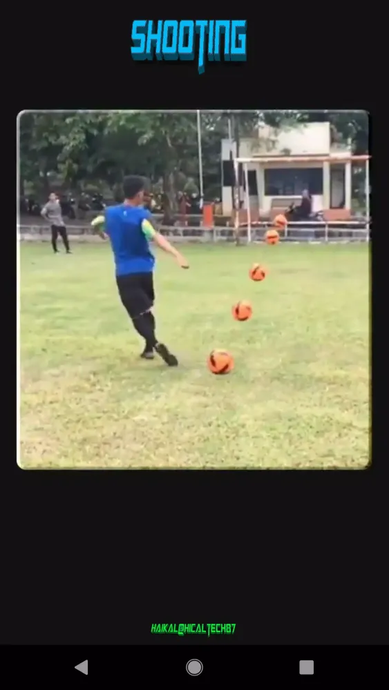 Tangkapan skrin Soccer Basic Techniques