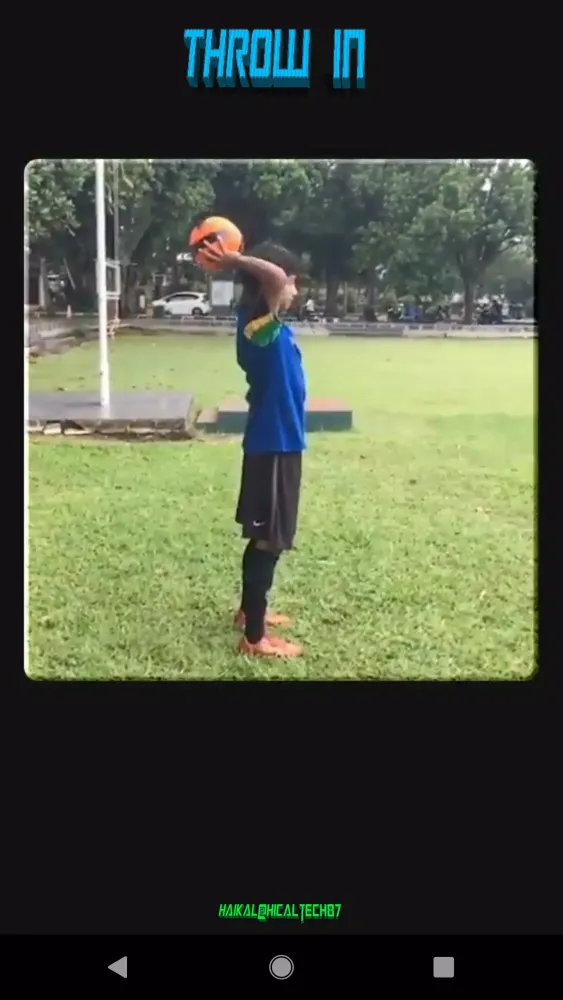 Tangkapan skrin Soccer Basic Techniques