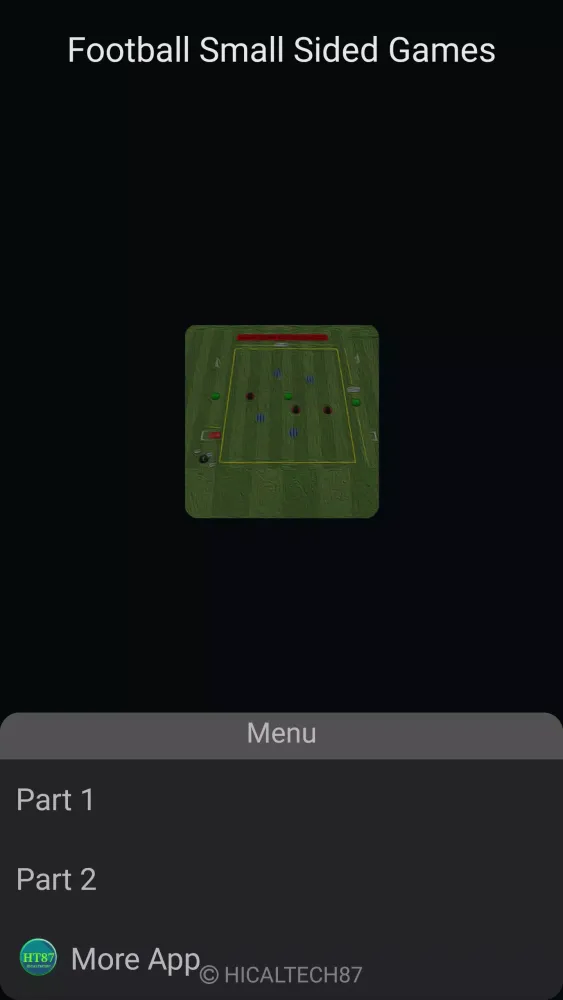 Tangkapan skrin Football Small Sided Games