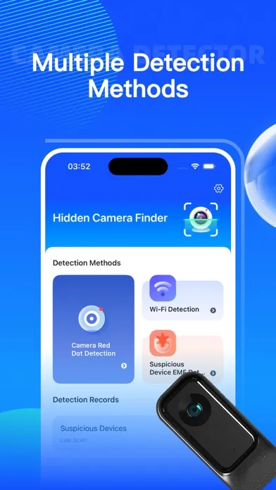 Capturas de pantalla de Hidden Camera Finder Pro+
