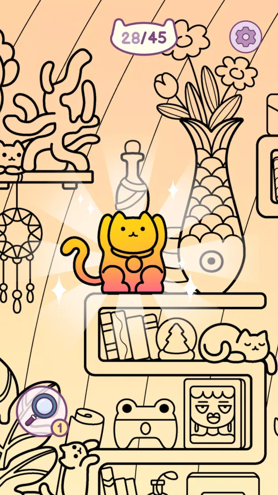 Hidden Cats - Art Story Screenshots