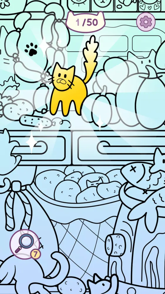 Hidden Cats - Art Story Screenshots