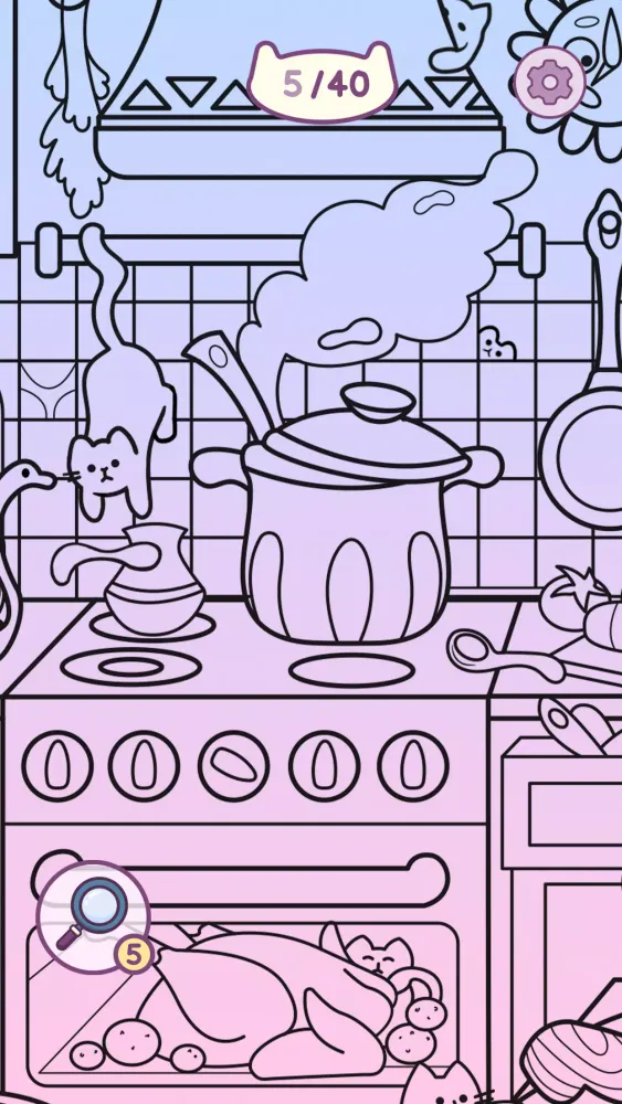Hidden Cats - Art Story Screenshots