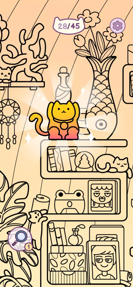 Hidden Cats - Art Story Screenshots