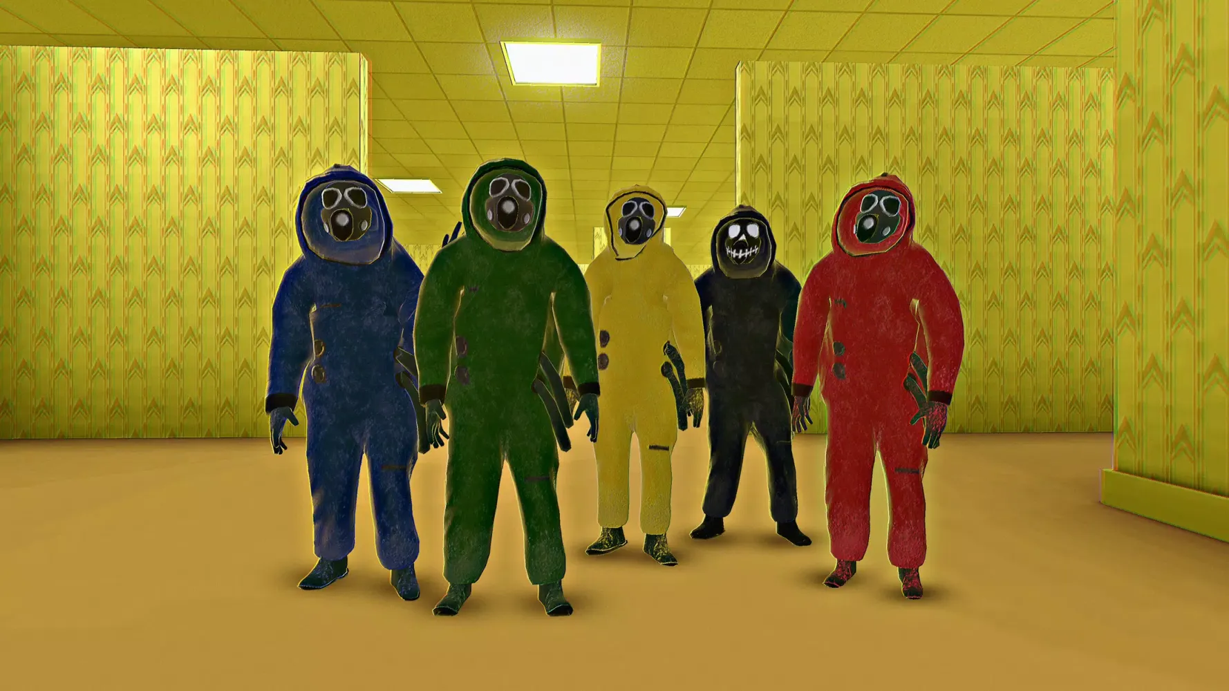 Hide in The Backrooms: Horror Screenshots