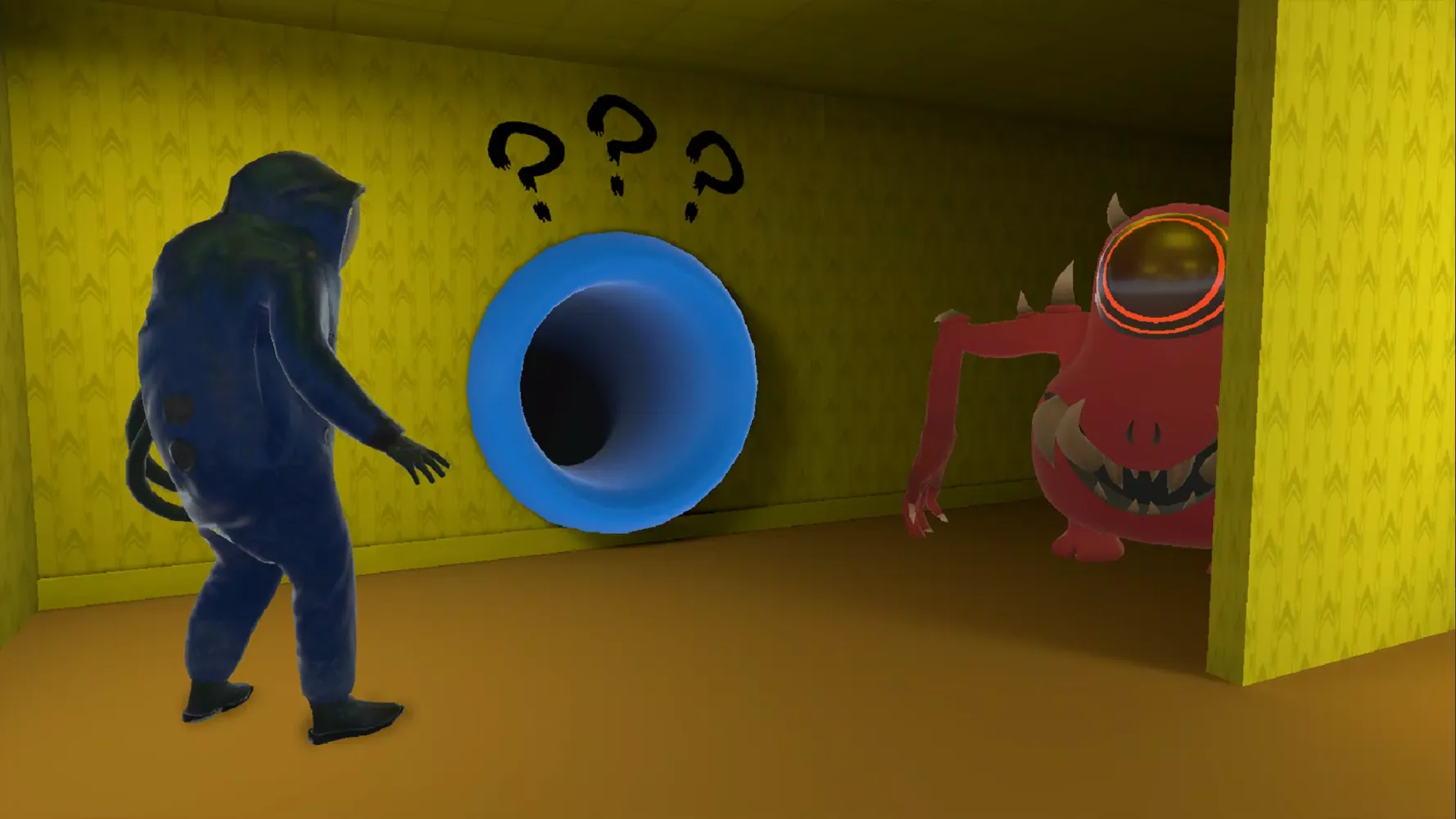Hide in The Backrooms: Horror Screenshots