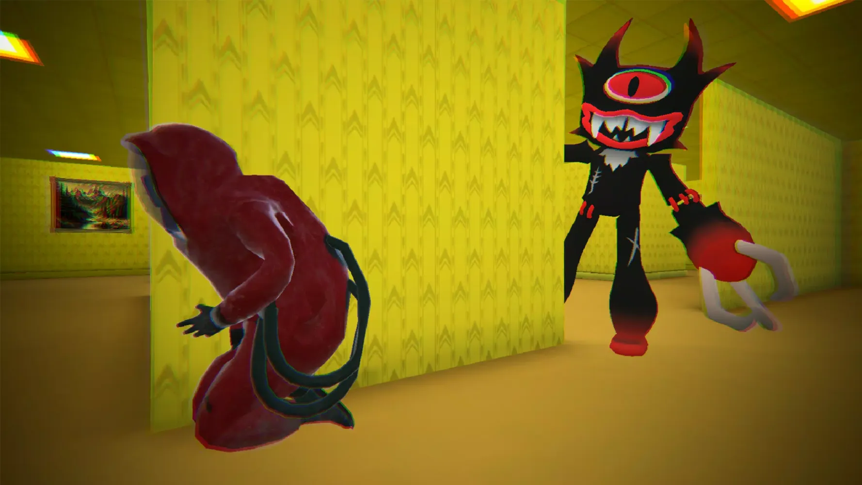 Hide in The Backrooms: Horror Screenshots