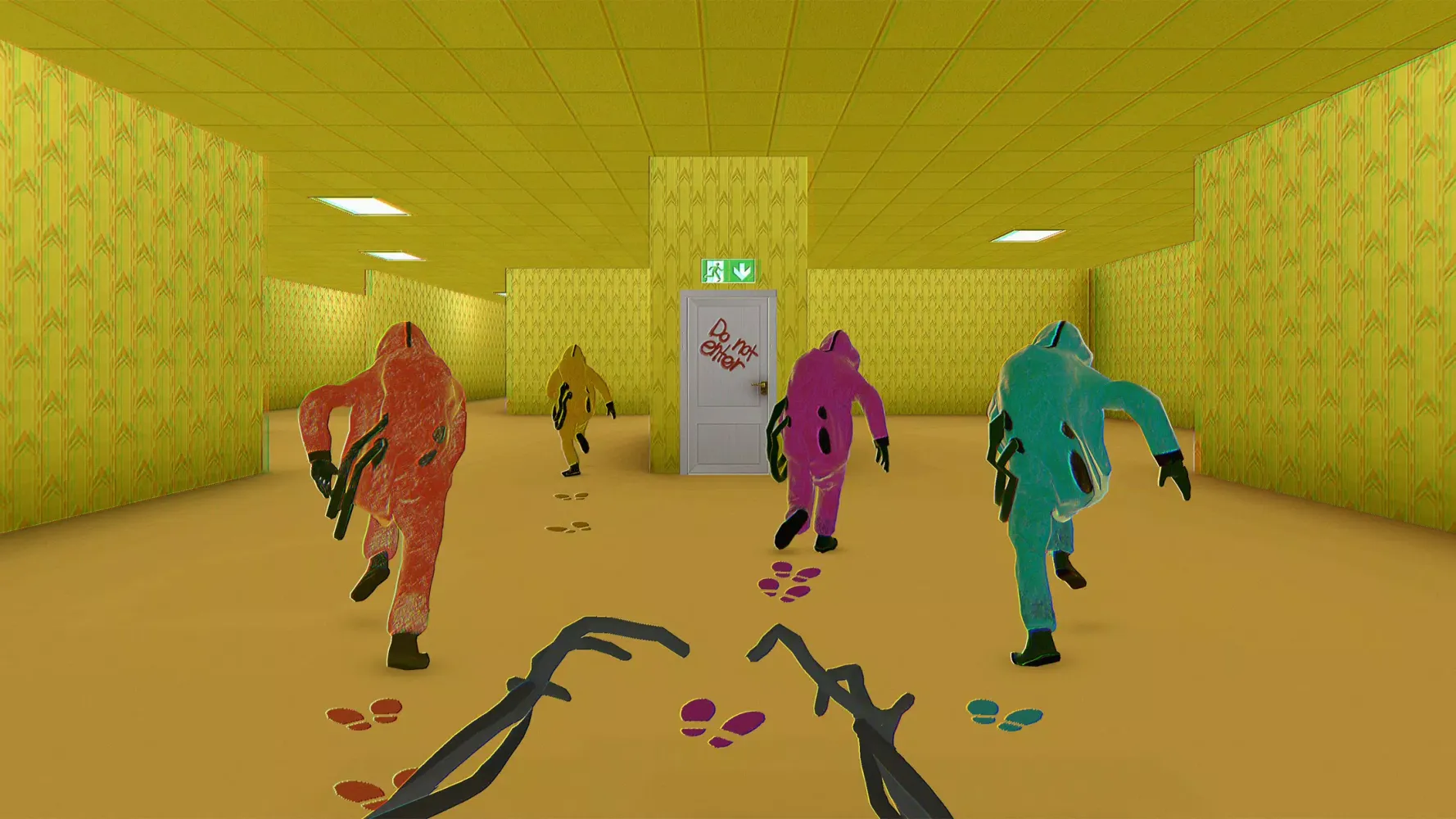 Hide in The Backrooms: Horror Screenshots