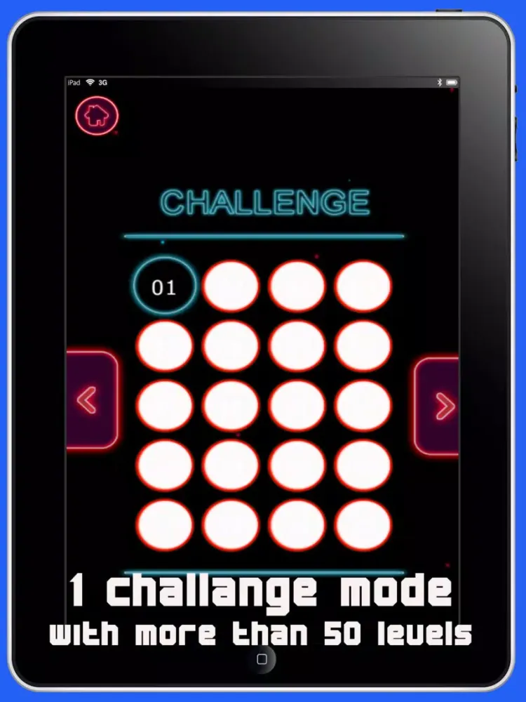 Neon Line Dancing iPad  スクリーンショット