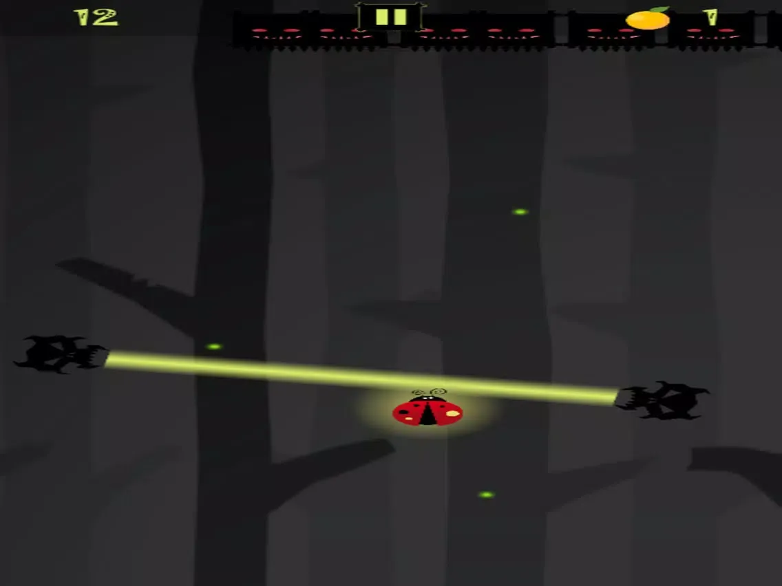 Outfolded Bug Crossy Dark Maze iPad  スクリーンショット