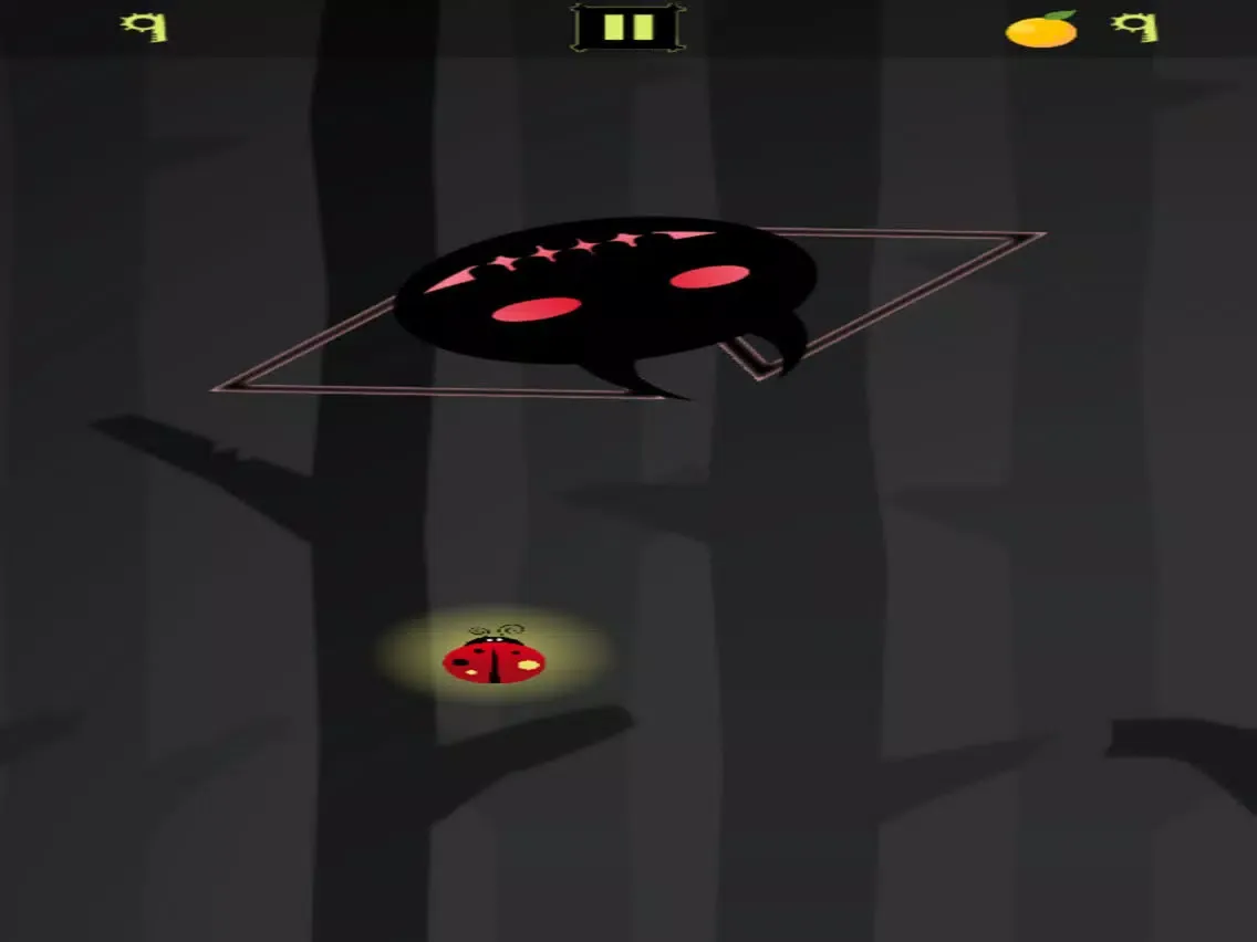 Outfolded Bug Crossy Dark Maze iPad  スクリーンショット