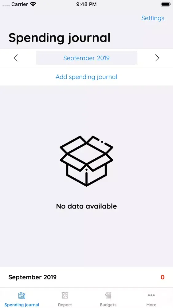 Spending journal應用截圖