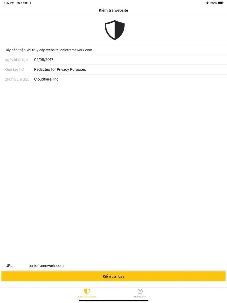 Screenshot di Anti Scammer - Chống lừa đảo iPad 