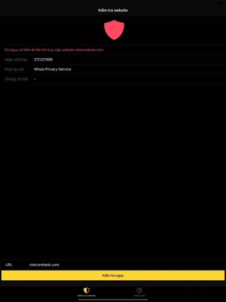 Screenshot di Anti Scammer - Chống lừa đảo iPad 