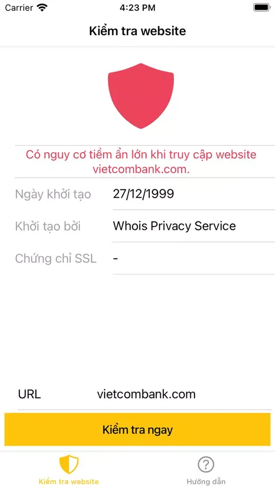 Screenshot di Anti Scammer - Chống lừa đảo