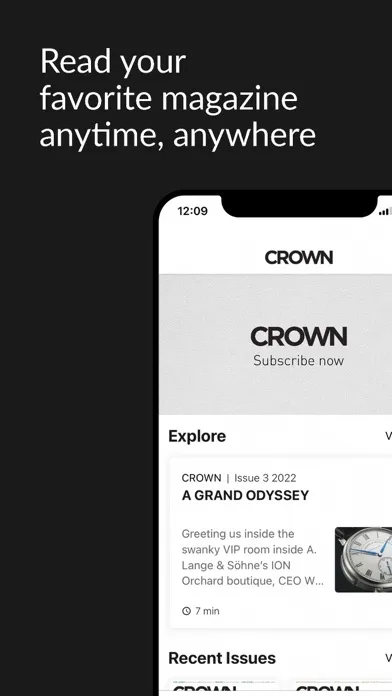 CROWN Magazine سکرین شاٹس
