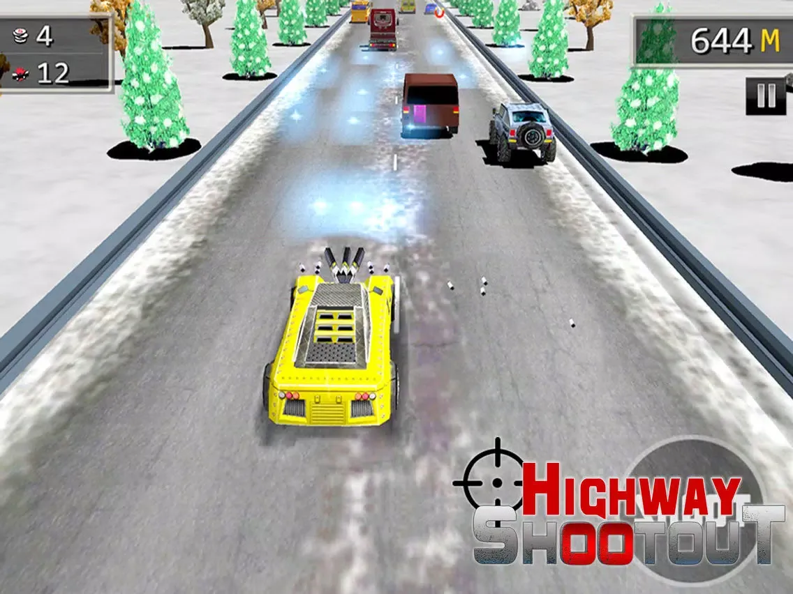 Ảnh chụp màn hình của Highway Car Shooting Rider iPad 