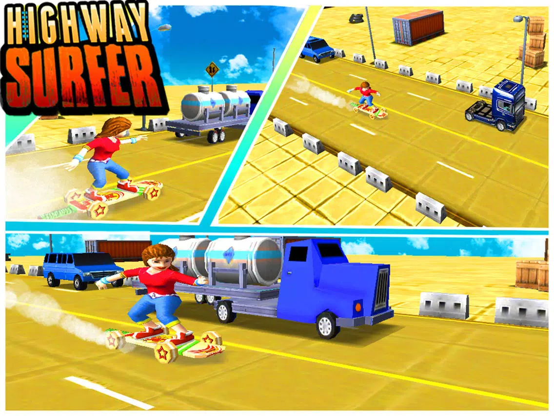 Highway Surfer : Traffic Race iPad  スクリーンショット
