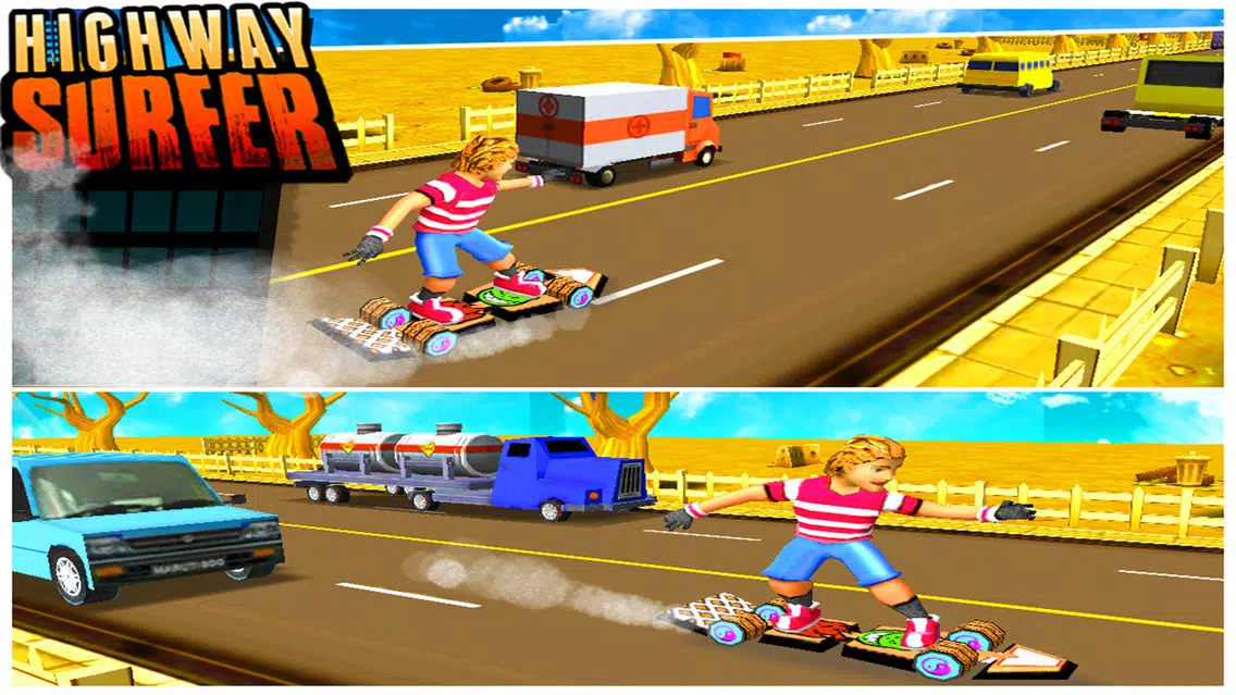 Highway Surfer : Traffic Race スクリーンショット