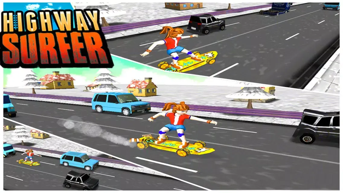 Highway Surfer : Traffic Race应用截图