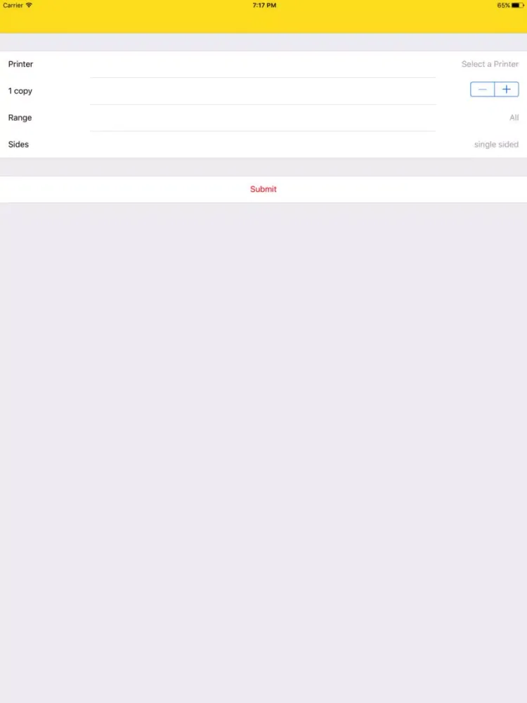 Captures d'écran de UPrint iPad 