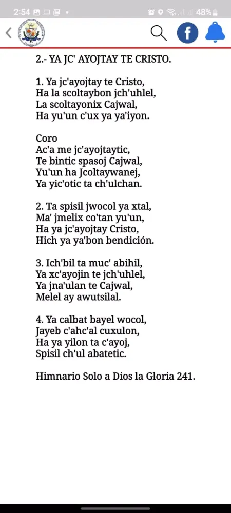 تصاویر Himnario Tzeltal de Bachajon