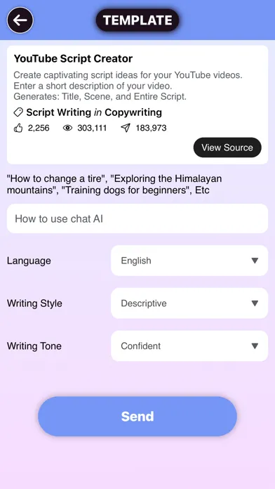 ChatAI - Chatbot for Creators 스크린샷