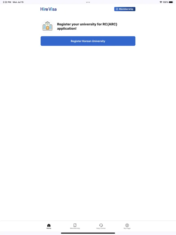 HireVisa2 iPad 应用截图