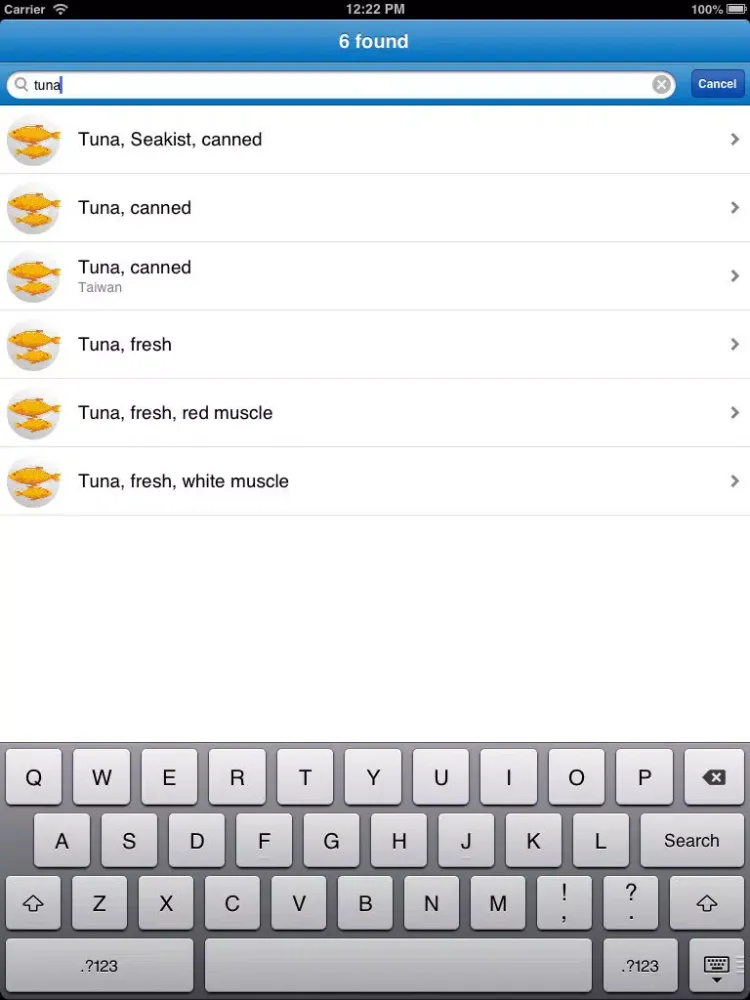Zrzuty ekranu Histamine Intolerance iPad 