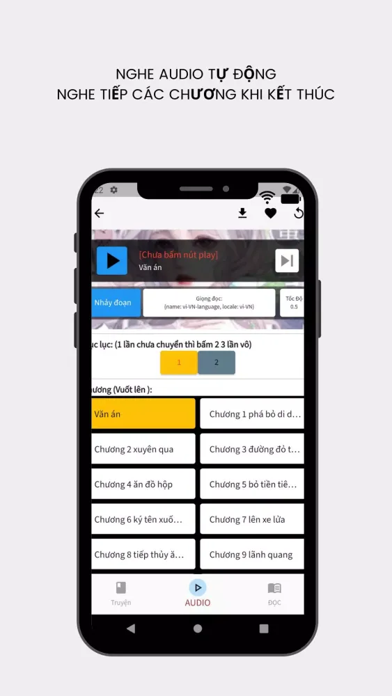 Zrzuty ekranu Audio Quân Hôn Nữ Cường