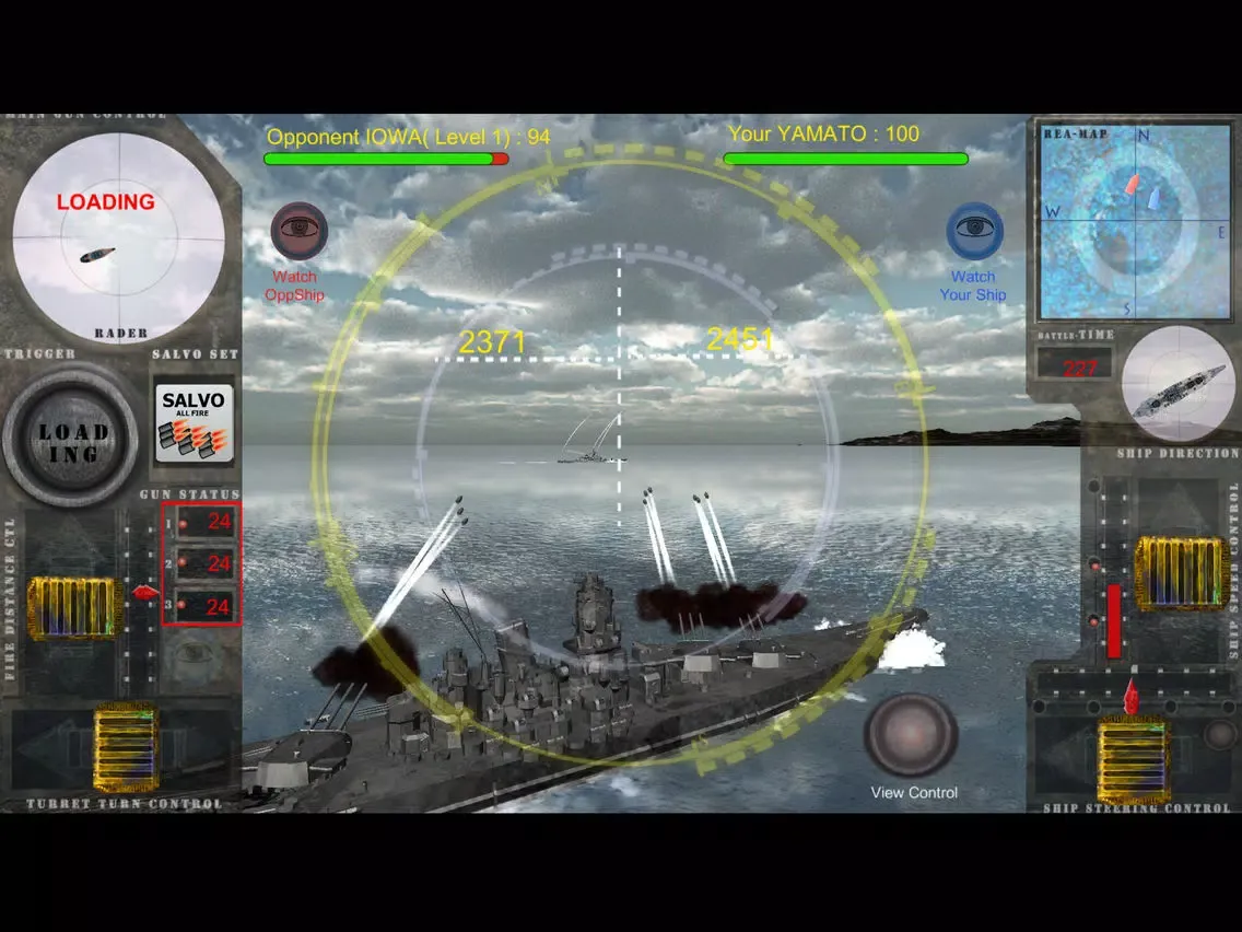 Battle of Battleship V3 - Invincible Battleship iPad  سکرین شاٹس