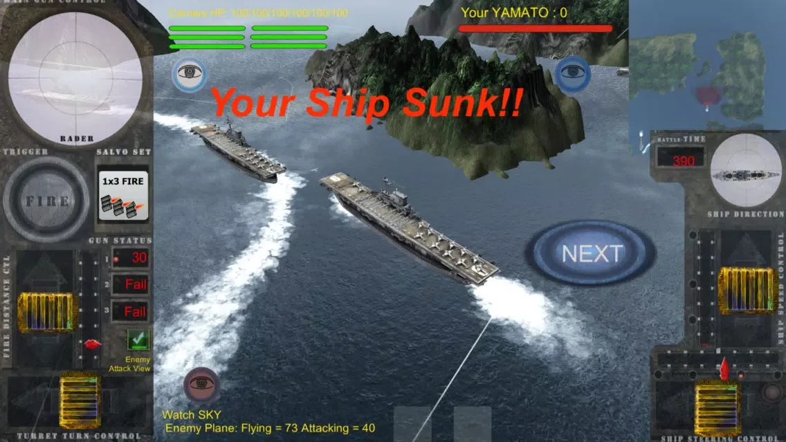 Battle of Battleship V3 - Invincible Battleship سکرین شاٹس