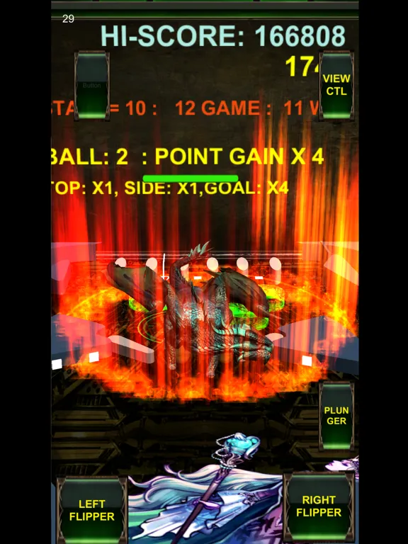 Capturas de tela do Monster Battle of Pinball iPad 