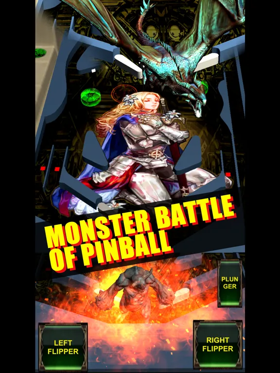 Capturas de tela do Monster Battle of Pinball iPad 